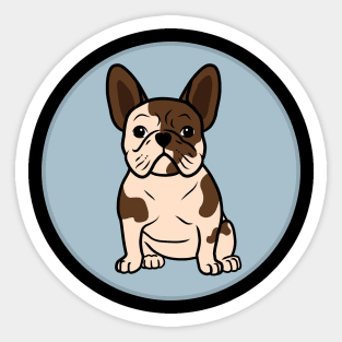 Frenchie Blue Sticker